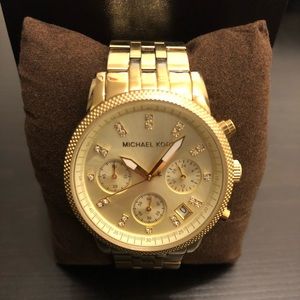 Michael Kors Womens 5676 Ritz Stainless 